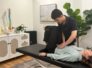 Whiteboard and person in an office environment