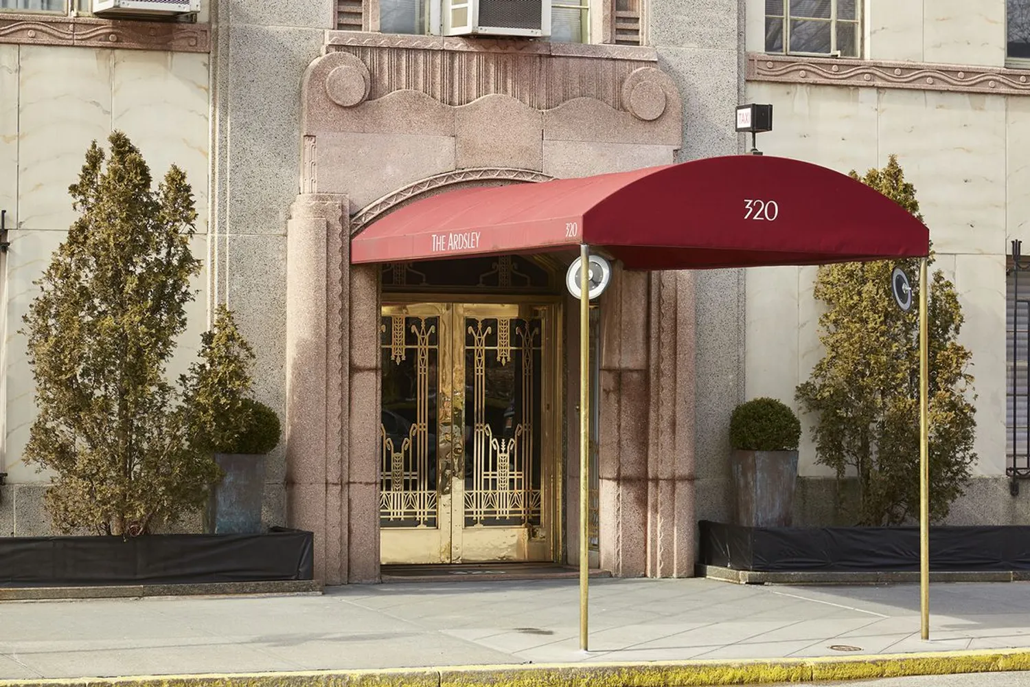 Reception area with seating and professional decor